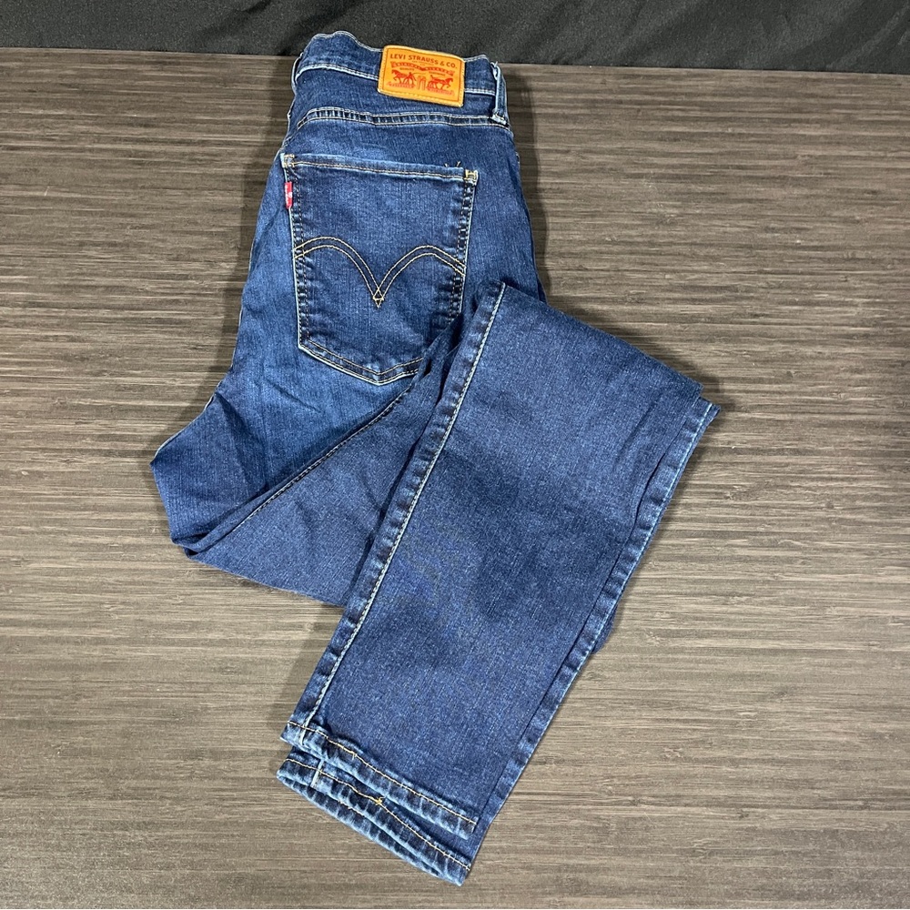 Levi’s Mile High Super Skinny Sz 32 Blue
